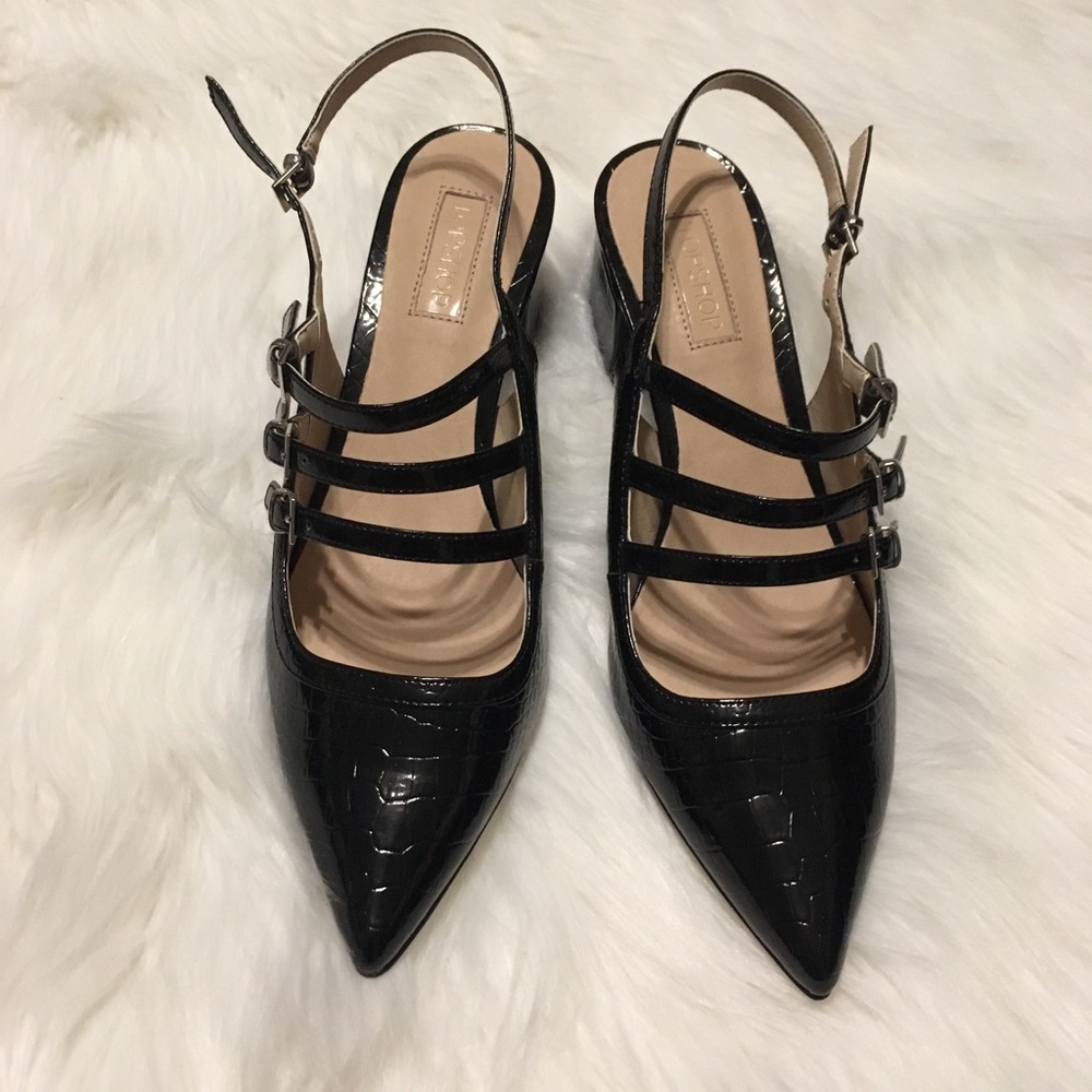 Topshop Low Chunky heel